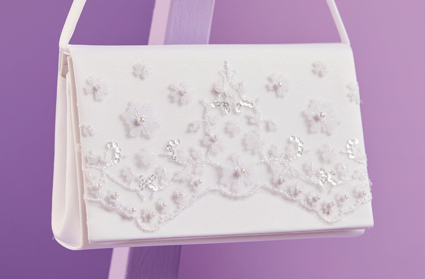 Maisie Holy Communion Hard Bag White