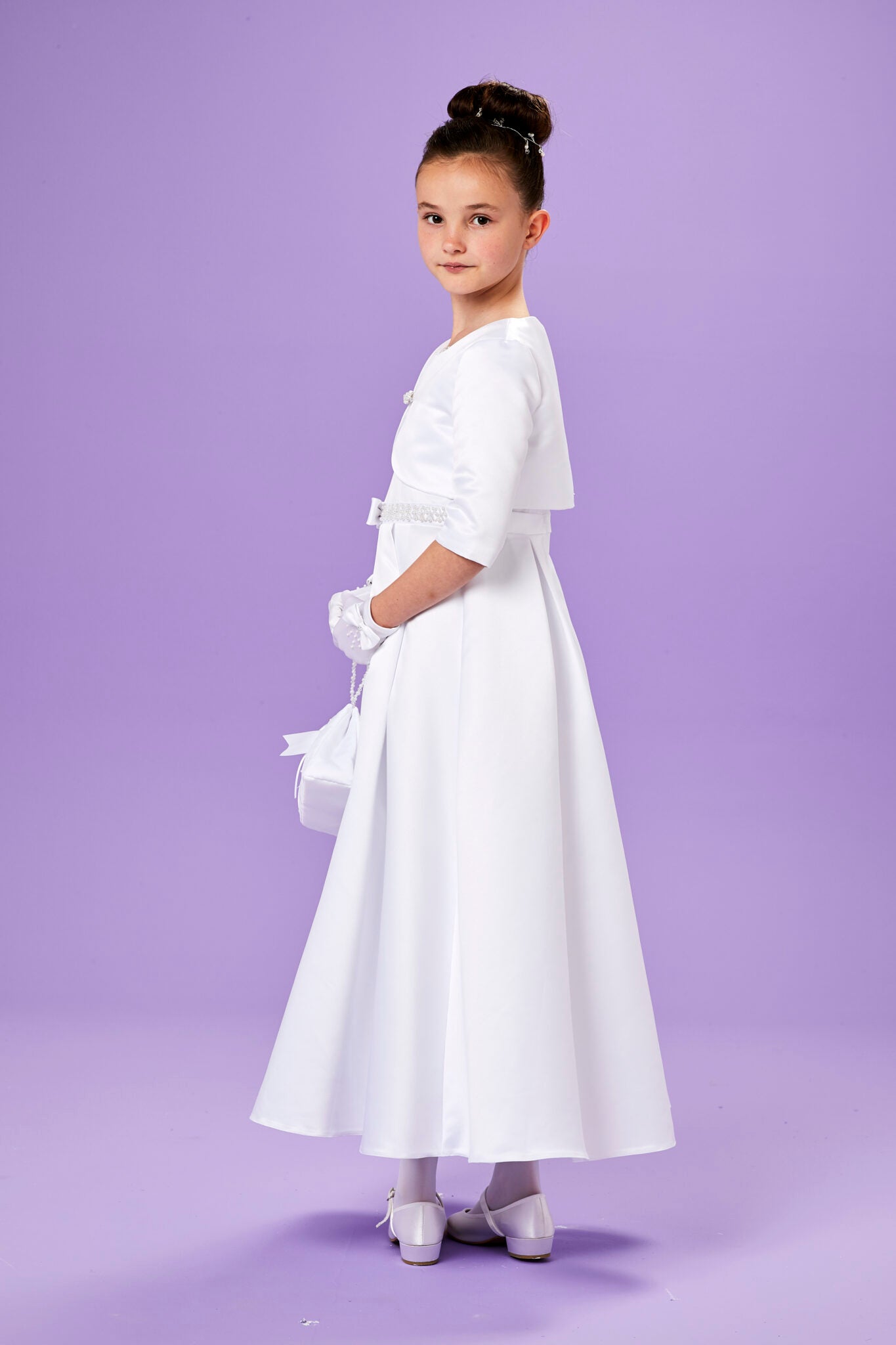 Sinead Sleeveless Holy Communion Dress and Bolero Set