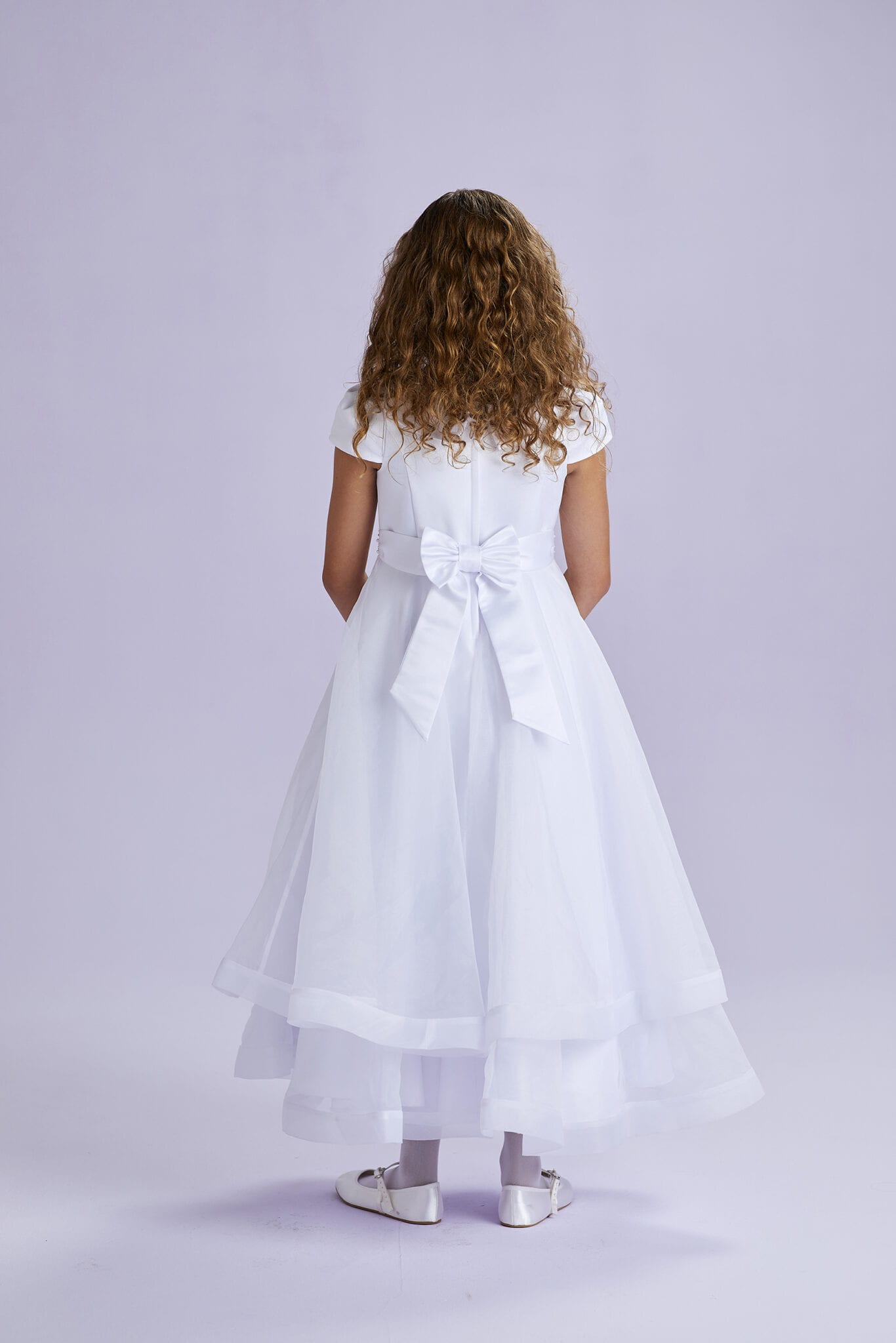 Claudia Holy Communion Dress White SALE