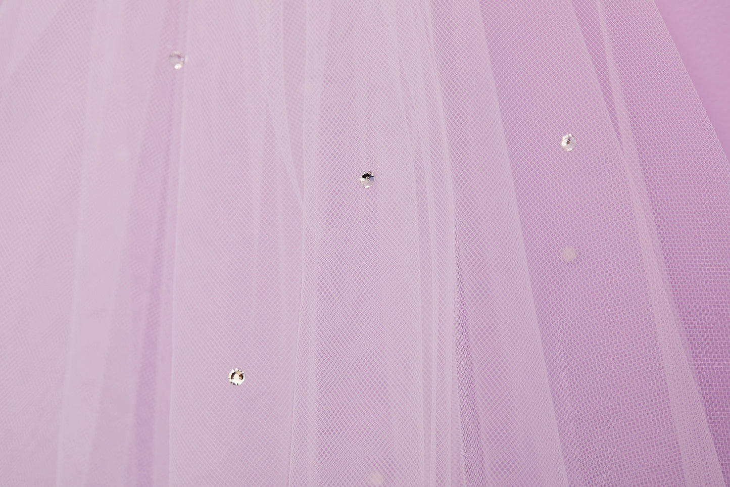 Linzi Satin Bow Diamante Communion Veil with Curly Hem White Available Oct 2025
