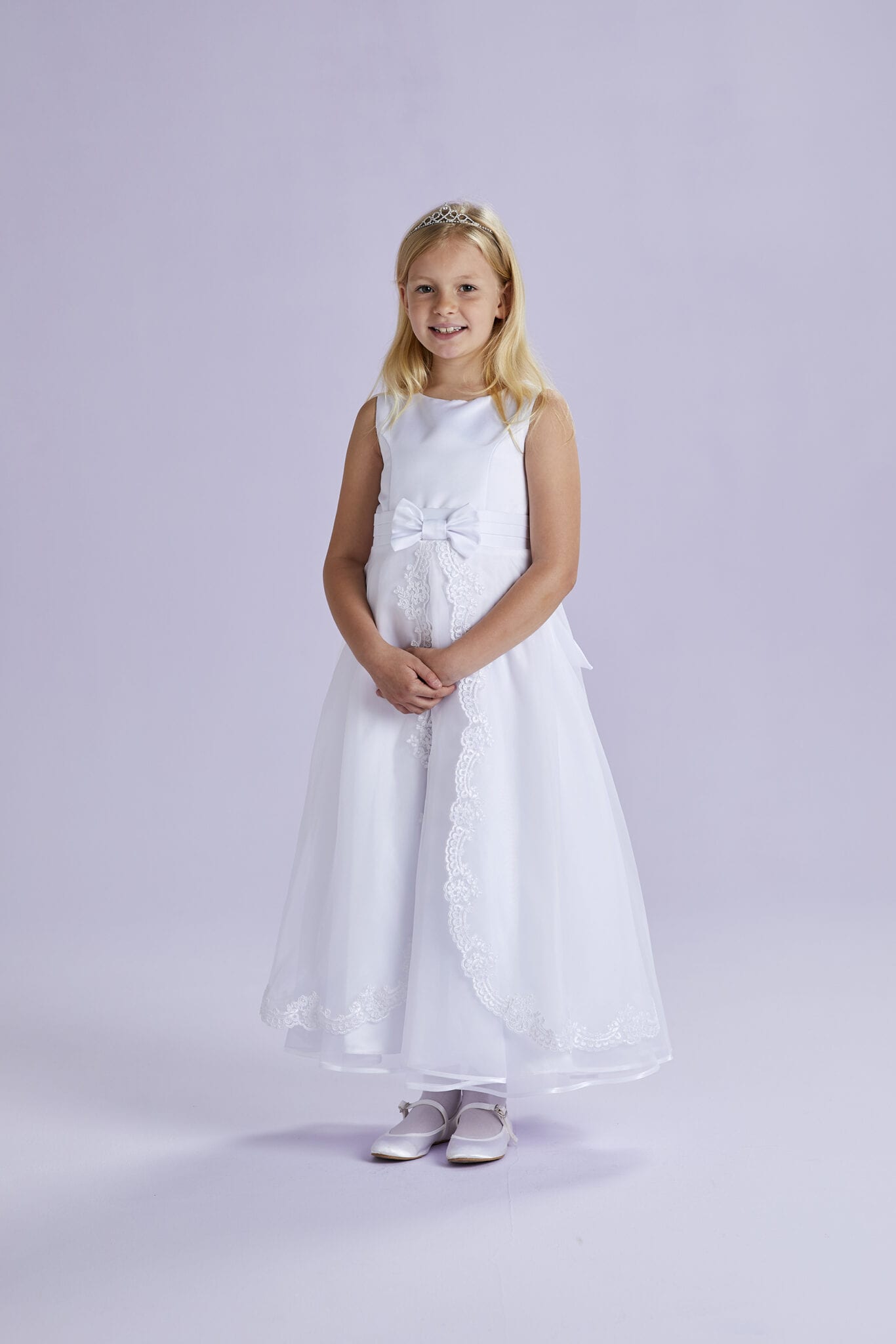 Rosemary Ankle Length White Communion Dress SALE