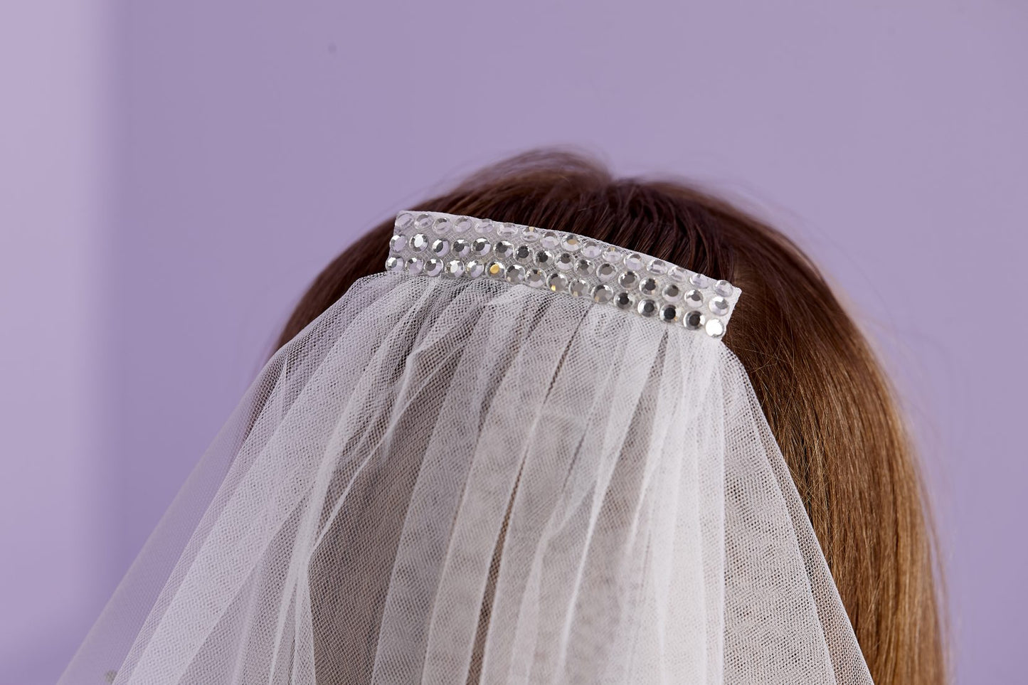 Katie Diamante Comb Veil