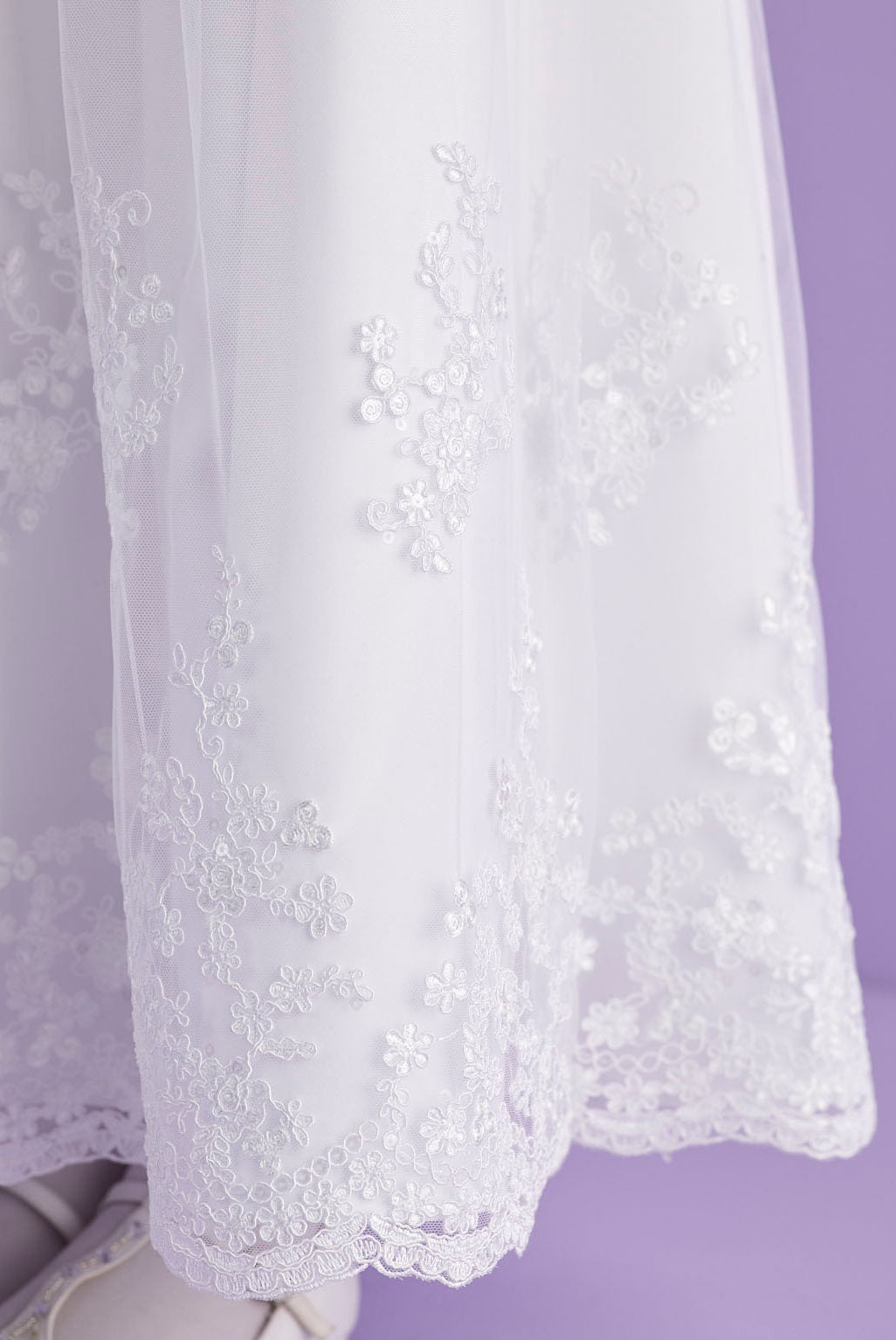 Kitty Holy Communion Cap Sleeve Dress