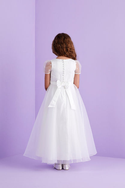 Laura Organza Spot Dress
