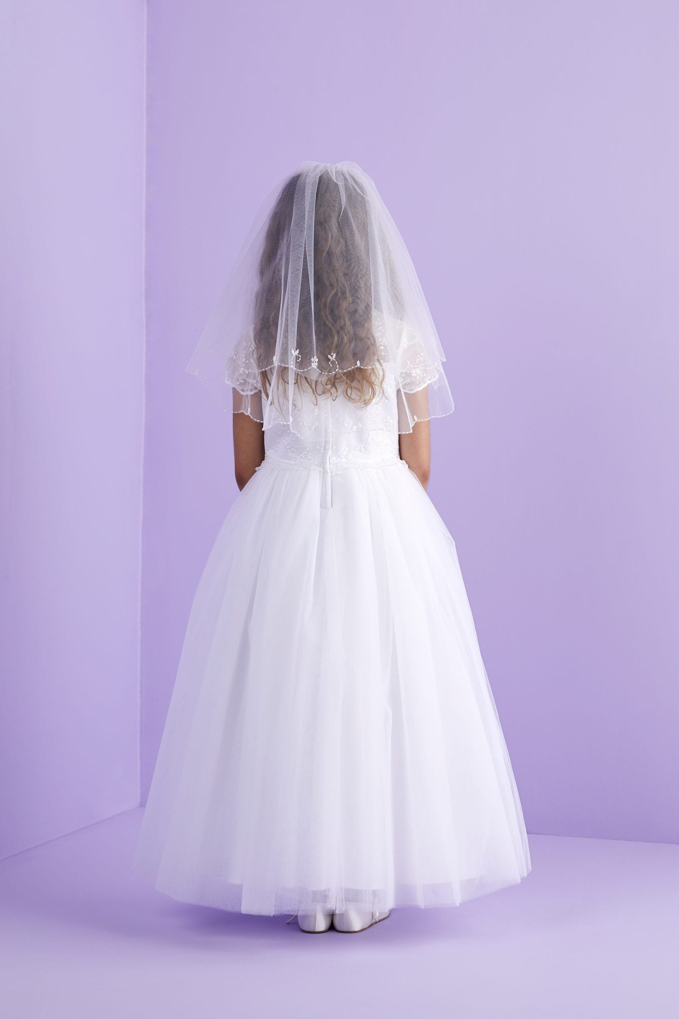 Lydia Ankle Length First Holy Communion Dress