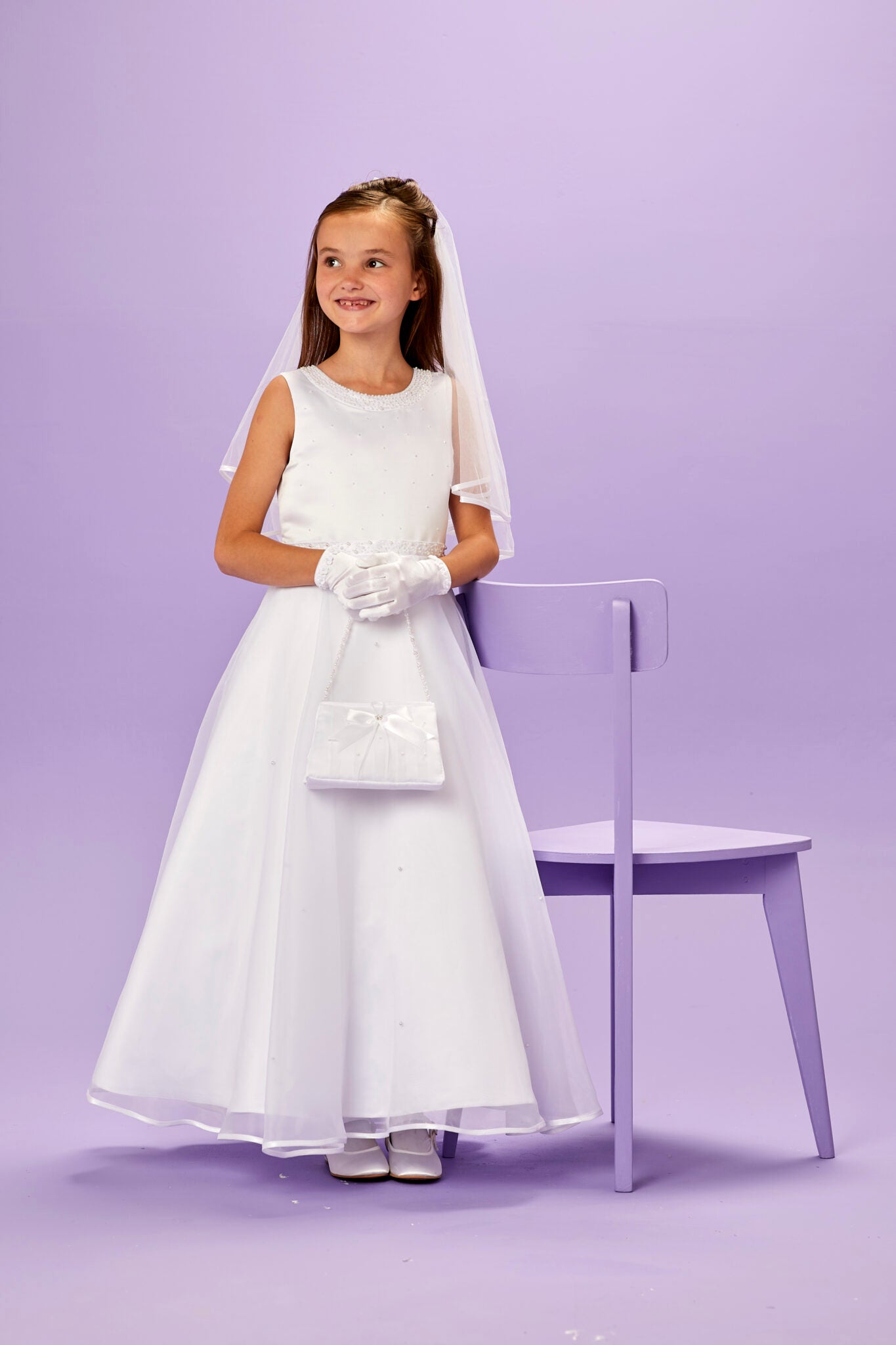 Florence Ankle Length Communion Dress