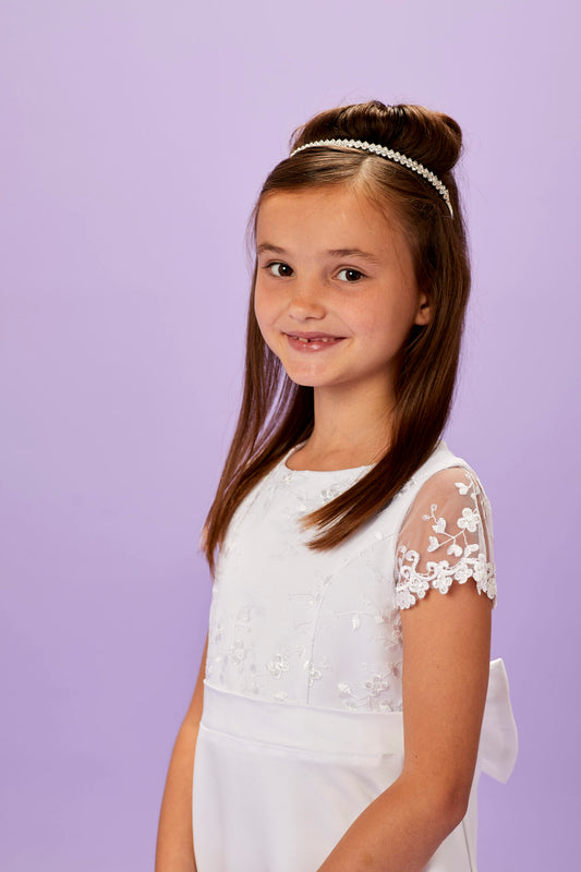 Matilda Silver Diamante Tiara