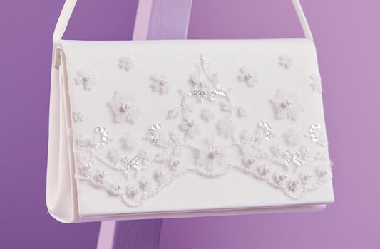 Maisie Holy Communion Hard Bag White
