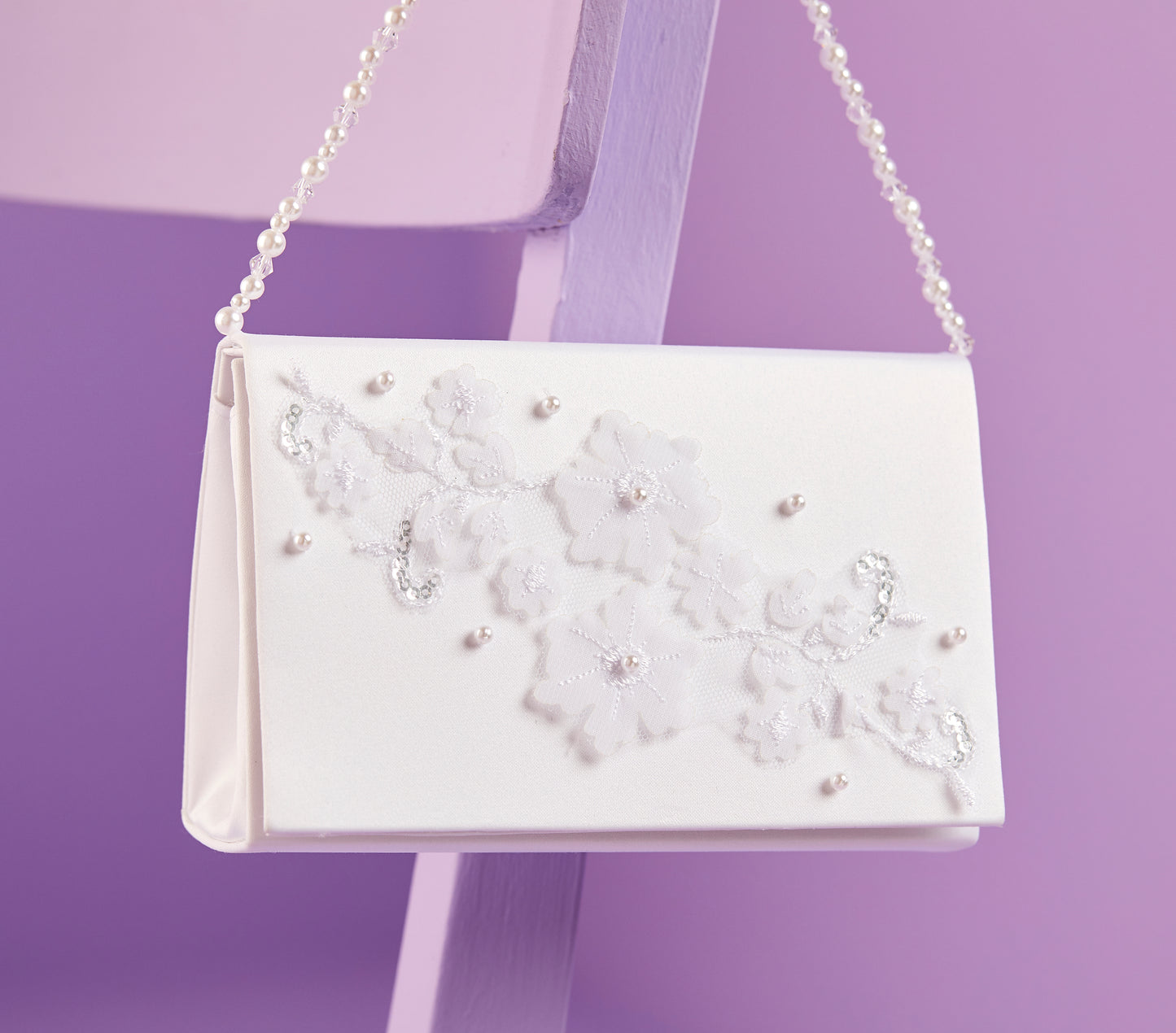 Samantha Holy Communion Hard Bag White Available October 2025