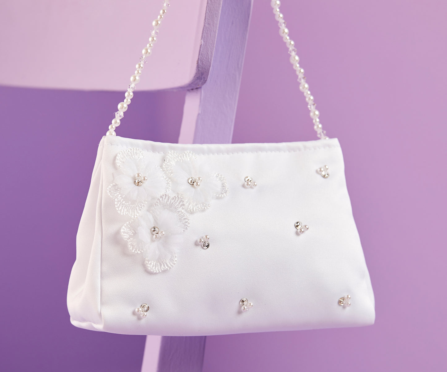 Joanne Soft Holy Communion Bag White Available October 2025