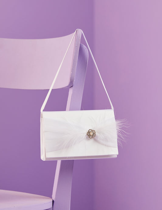 Petunia Holy Communion Hard Bag White