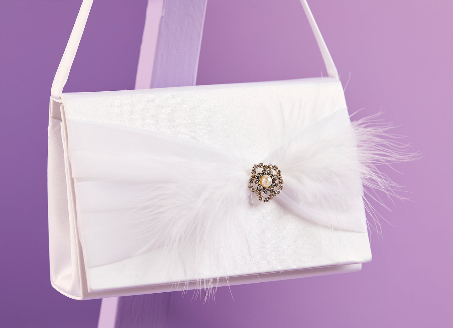 Petunia Holy Communion Hard Bag White