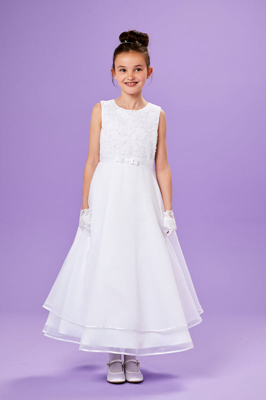 Imogen Sleeveless Holy Communion Dress