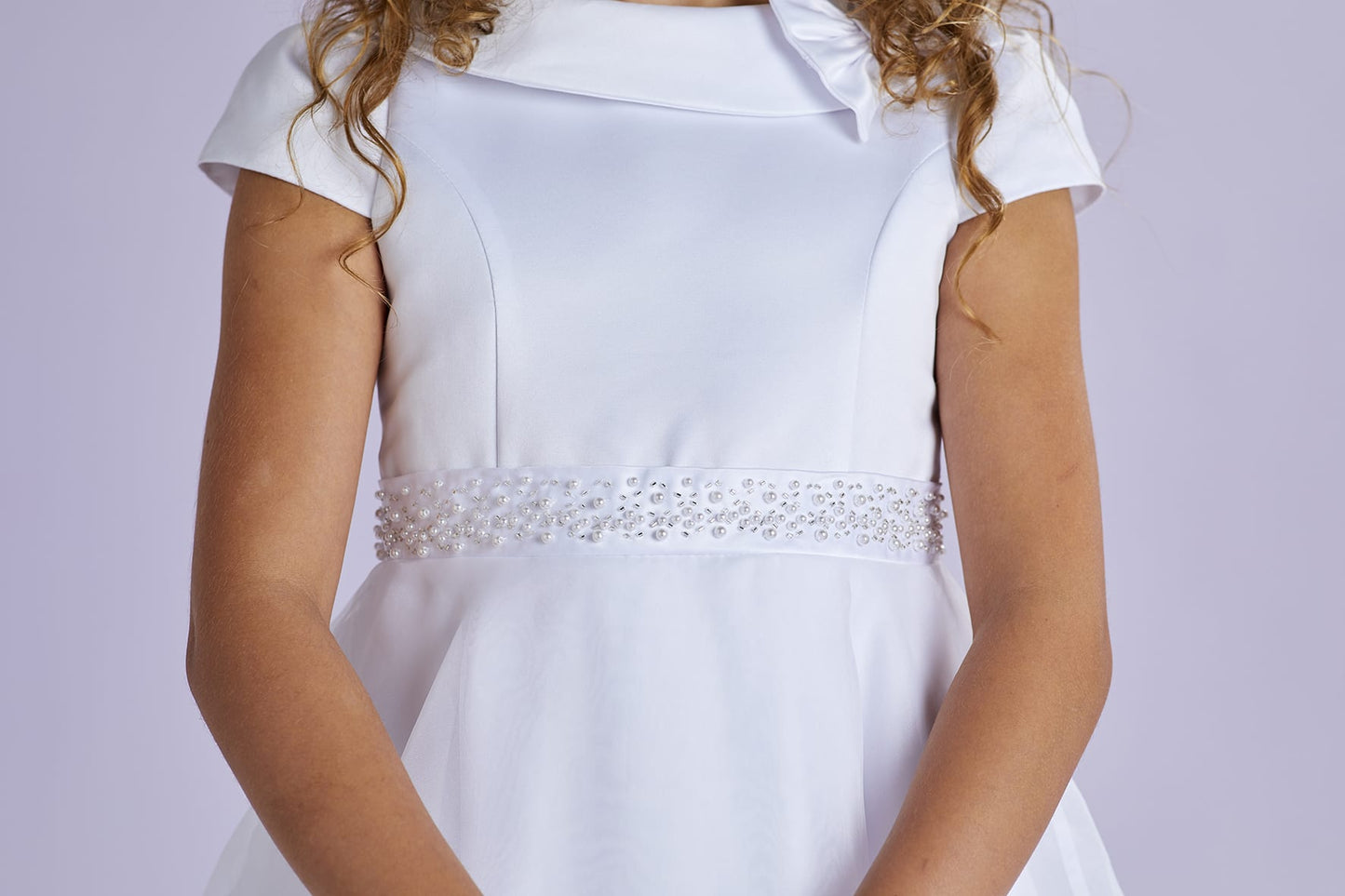 Claudia Holy Communion Dress White SALE