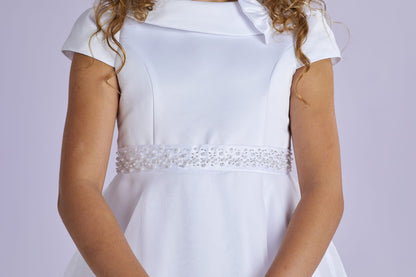 Claudia Holy Communion Dress White SALE