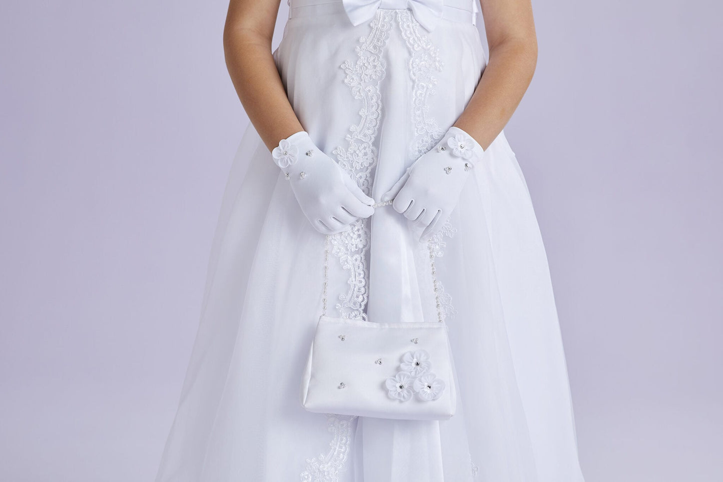 Evelyn Beaded Handle Communion Bag