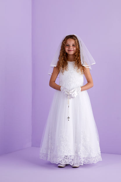 Lara Holy Communion Sleeveless Dress