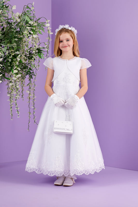 Peridot Erin Communion Dress with Clarissa Bag