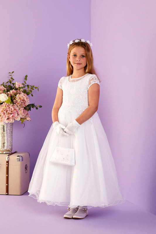 Ruth Shimmer Net Holy Communion Dress SALE