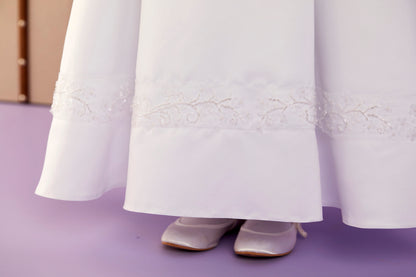 Siobhan Elegant Sleeveless Holy Communion Dress