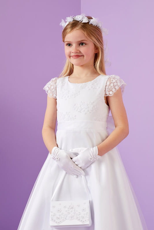 Maisie Holy Communion Hard Bag White